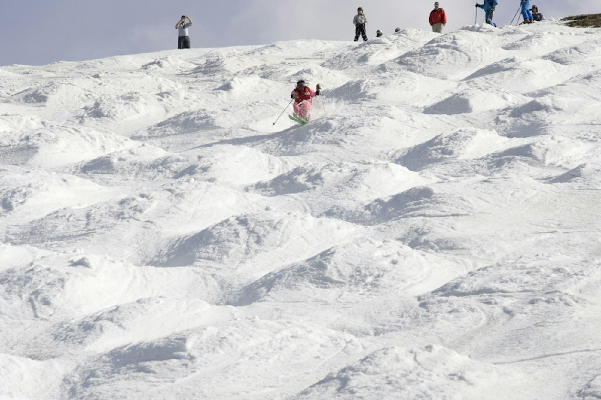 Retro mogul day.  Killington, VT closing day 2009