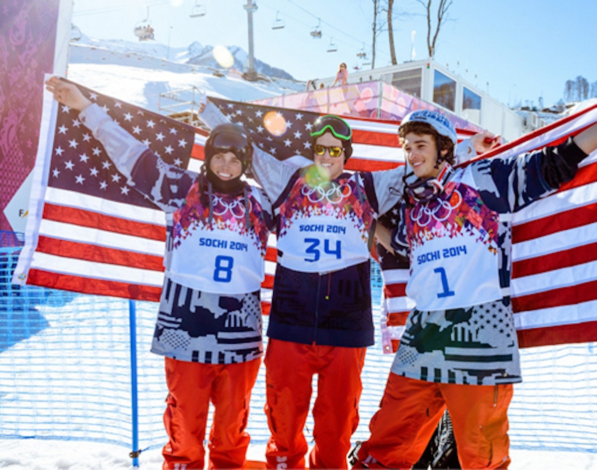 USA's Christensen, Kenworthy, Goepper sweep men's Olympic slopestyle final