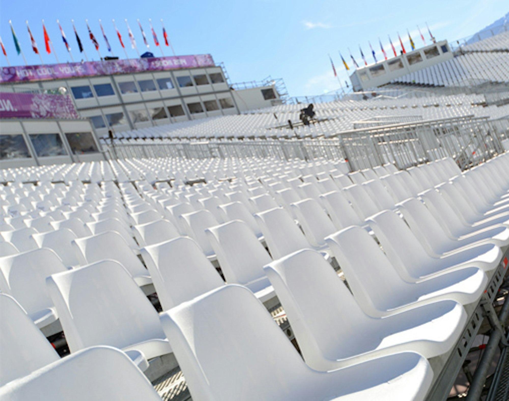 Calm before the storm: See photos of Sochi slopestyle venue, pre contest day