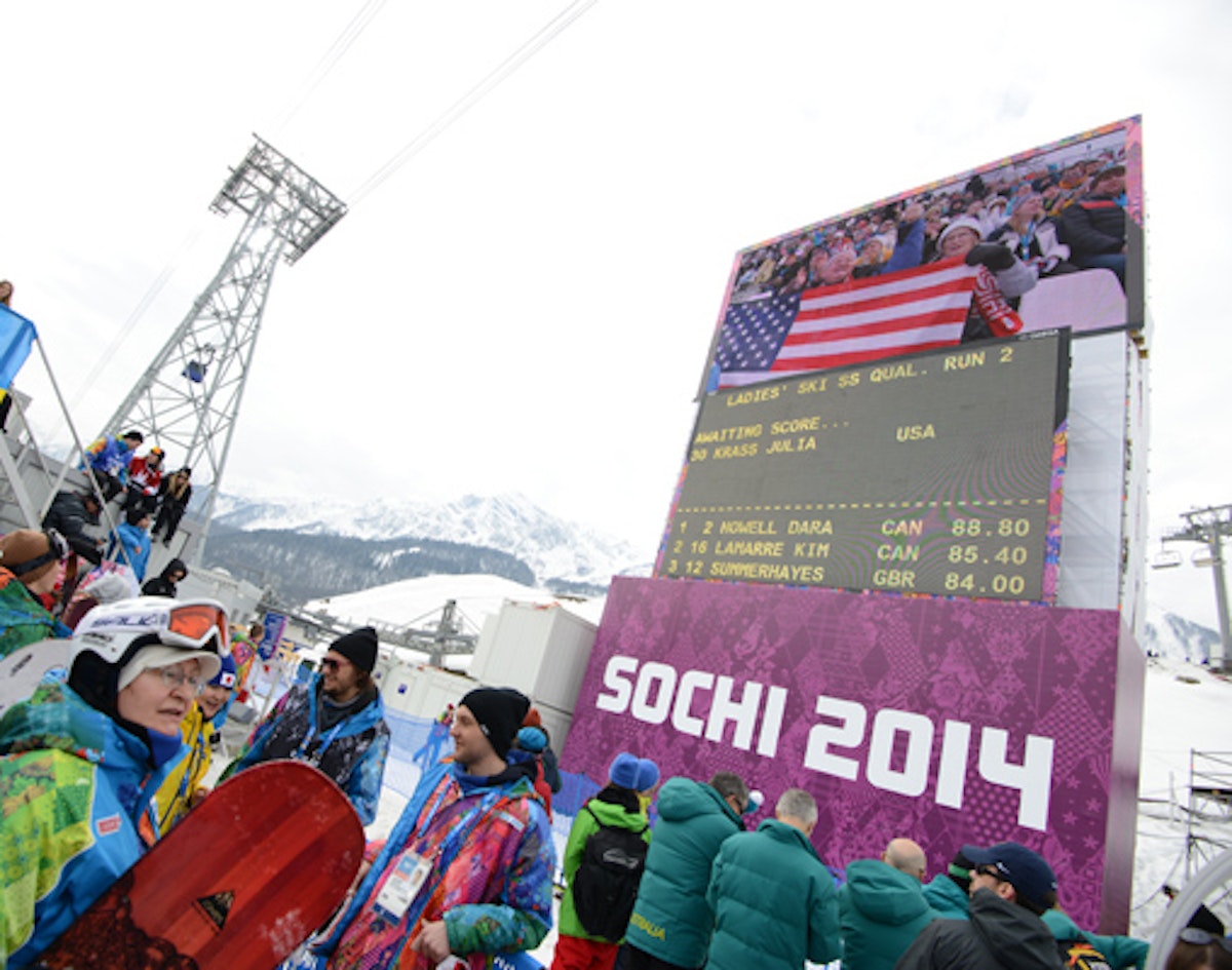 See who advanced to women's slopestyle finals in Sochi