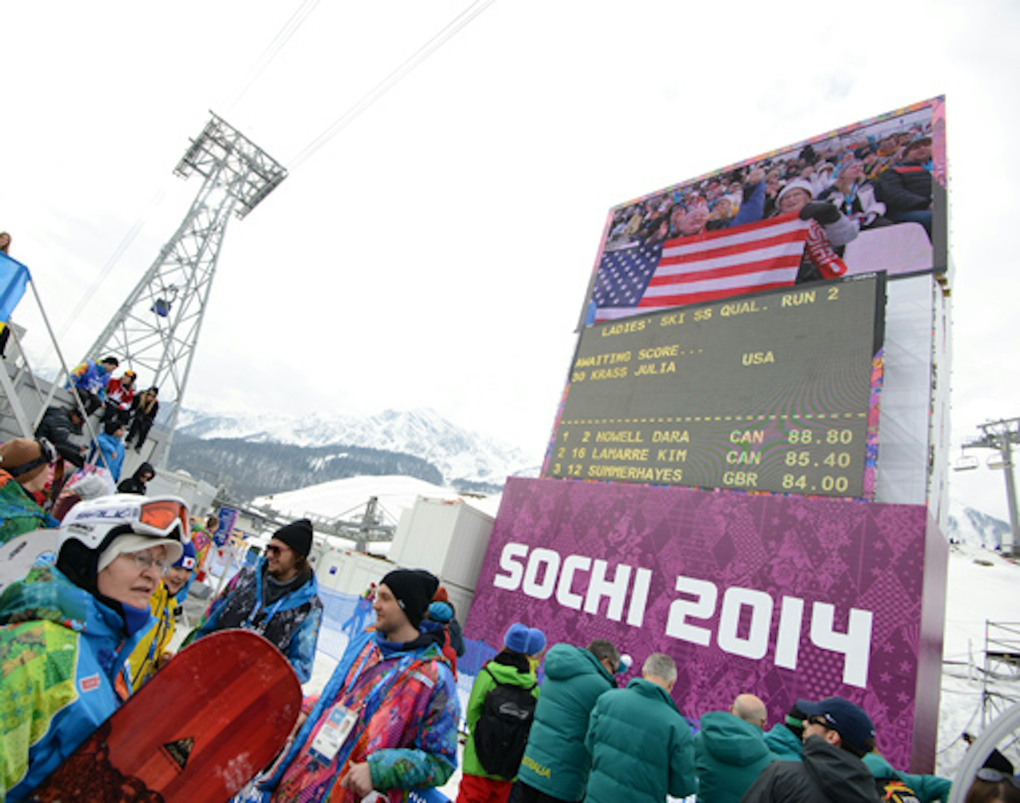 See who advanced to women's slopestyle finals in Sochi