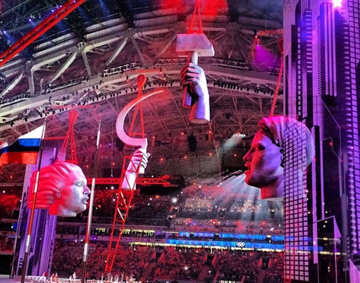 See 20 pro skier's Instagrams from 2014 Winter Olympic opening ceremony