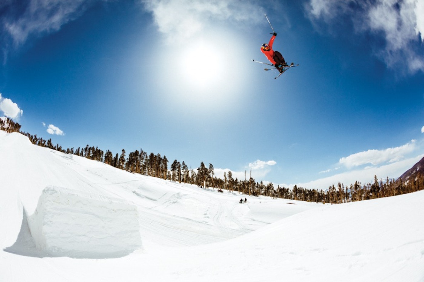 Tiril Sjåstad Christiansen skiing at Keystone, CO. Winter 2013.