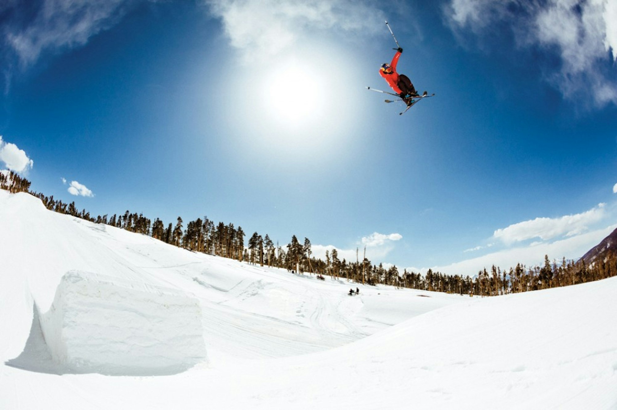 Tiril Sjåstad Christiansen skiing at Keystone, CO. Winter 2013.