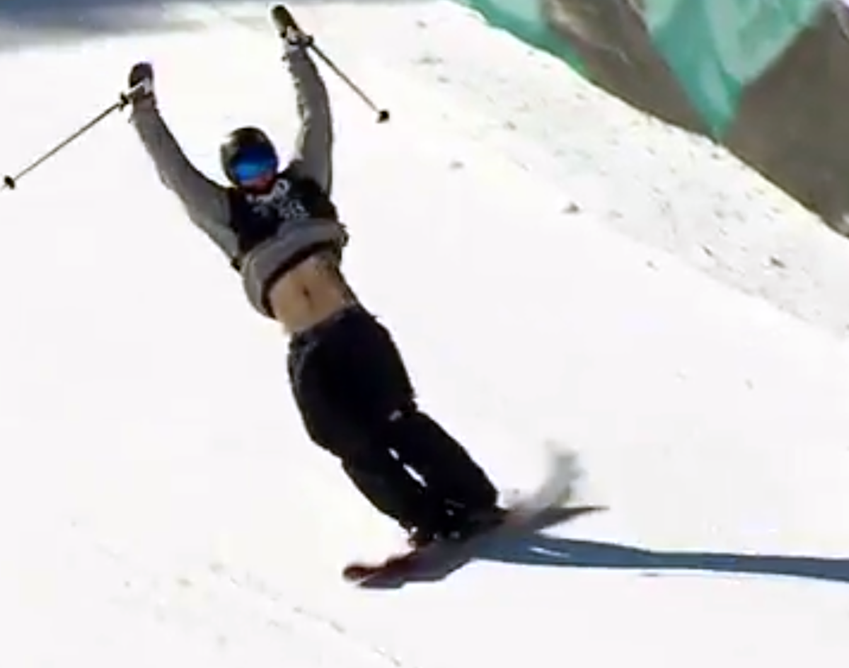 Watch Gus Kenworthy land first triple in X Games slopestyle history