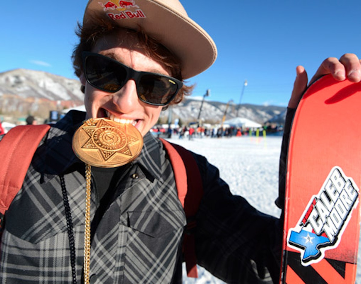 Nick Goepper stomps the heck out of a triple cork 1440 at X Games practice