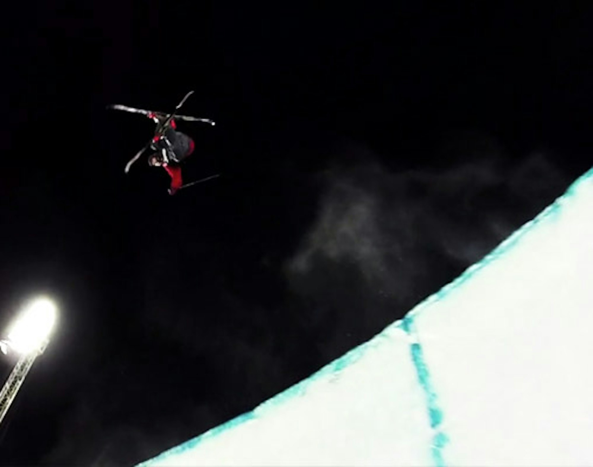 See Torin Yater-Wallace's practice run, X Games 2014 superpipe