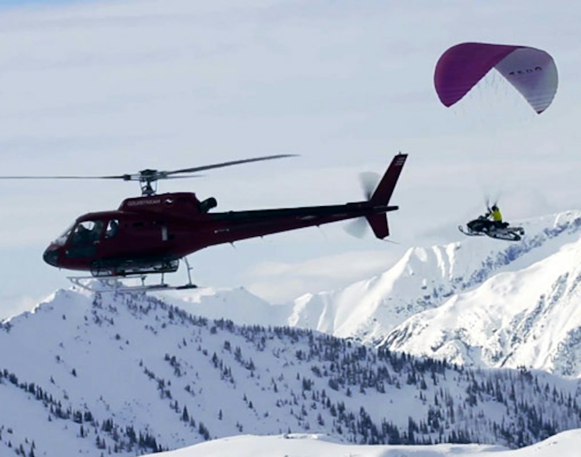 Snowmobiling meets paragliding in third “Days of My Youth” sneak peek