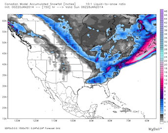 Weekly Weather Forecast: Big snow for Northeast, Mid-Atlantic; sunny out west