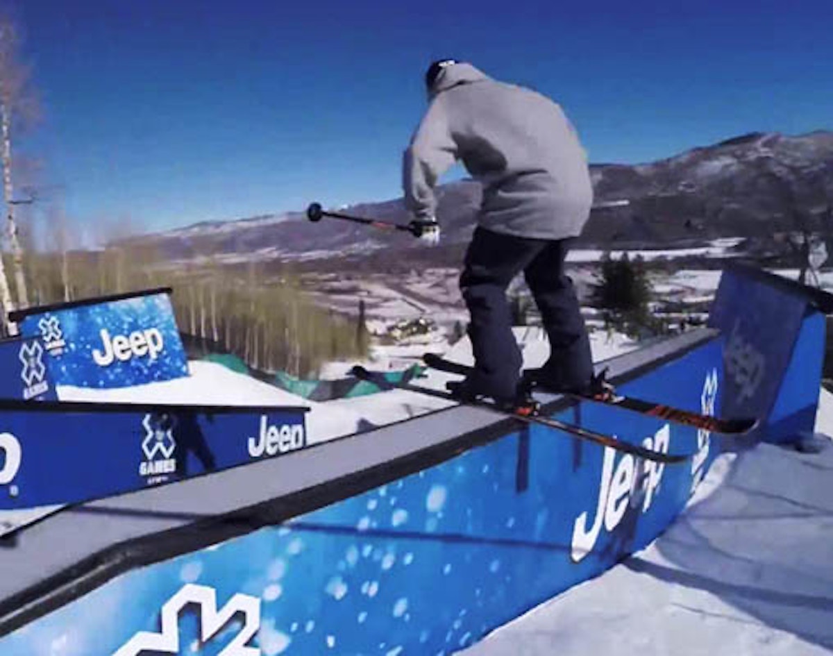 Get a first look at the slopestyle course at X Games Aspen