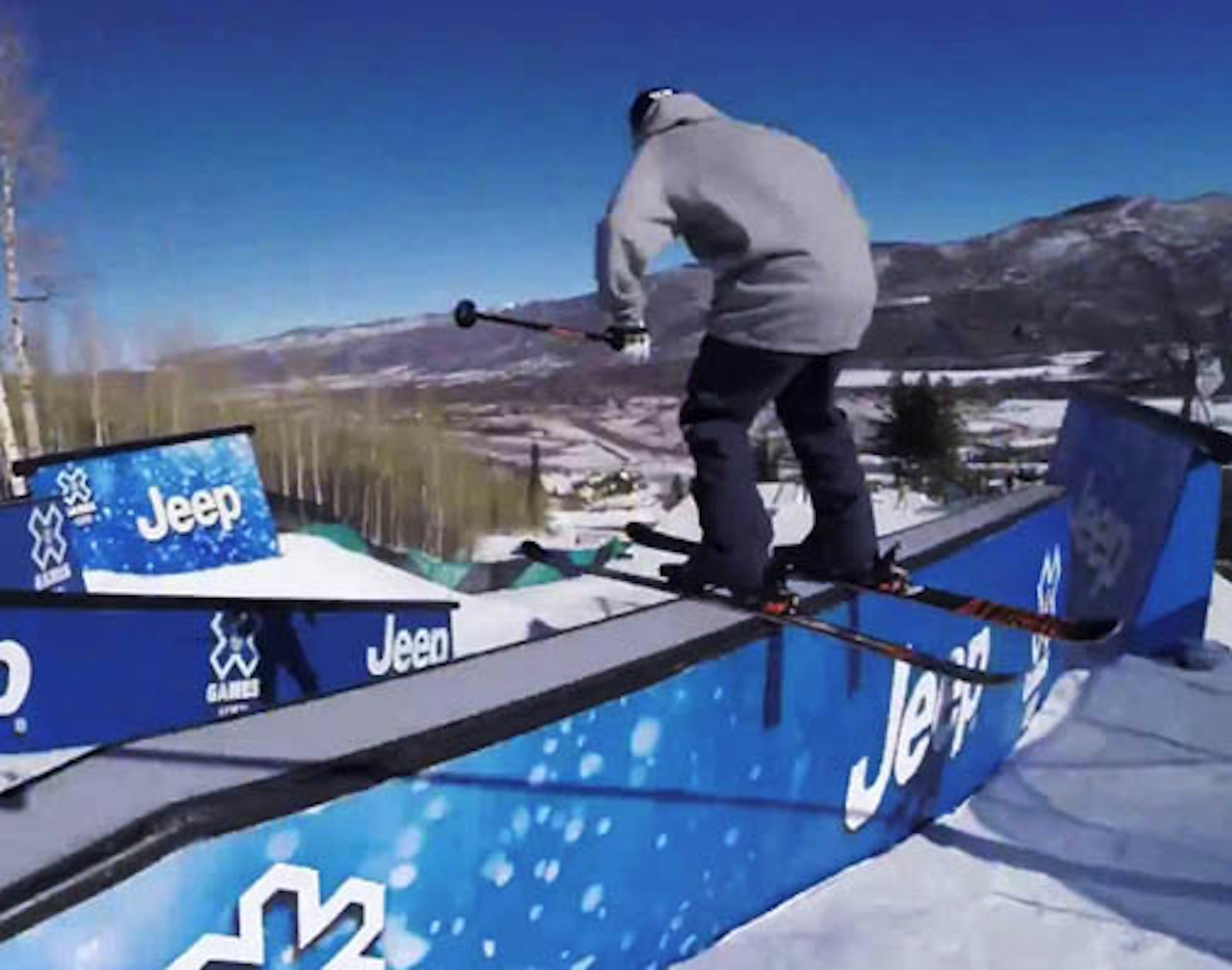 Get a first look at the slopestyle course at X Games Aspen