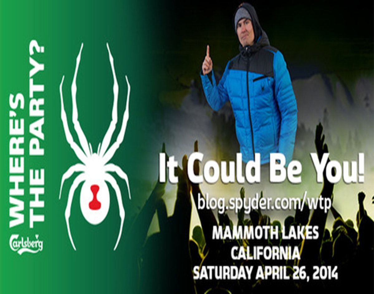 Enter to win a dream party at Mammoth courtesy of Spyder, Carlsberg