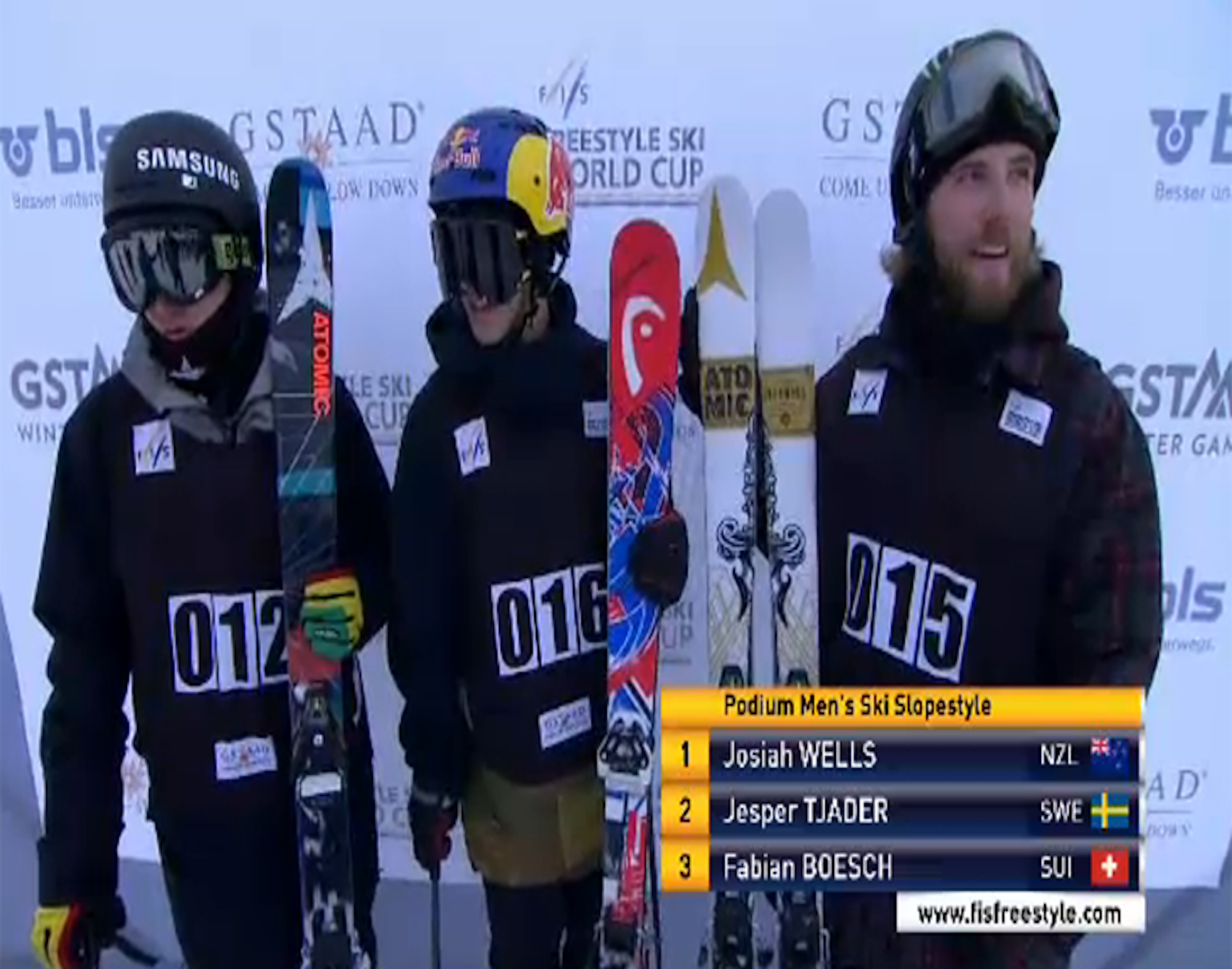 Wells, Zimmermann top podiums at FIS Freestyle World Cup from Gstaad, Switzerland