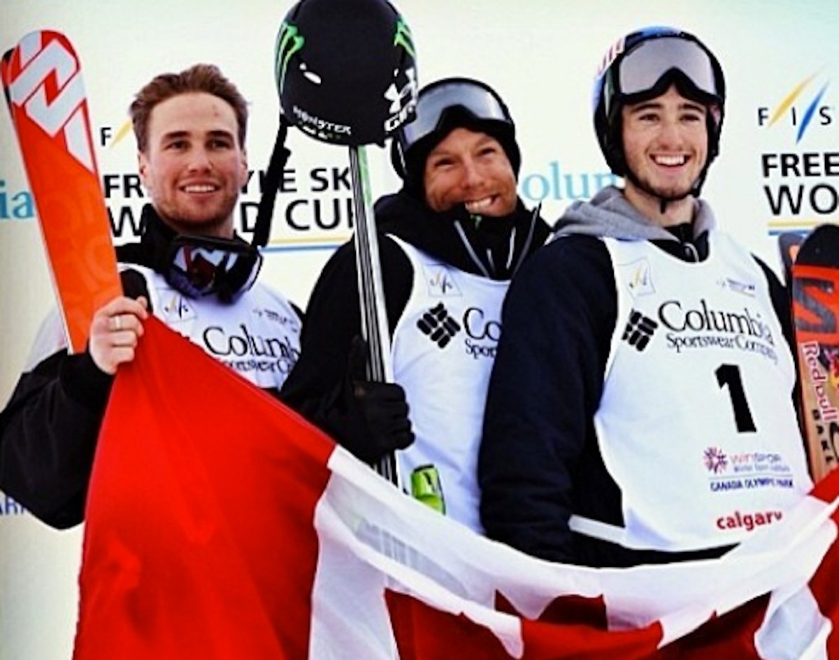 Canadians sweep men's halfpipe event, Calgary World Cup
