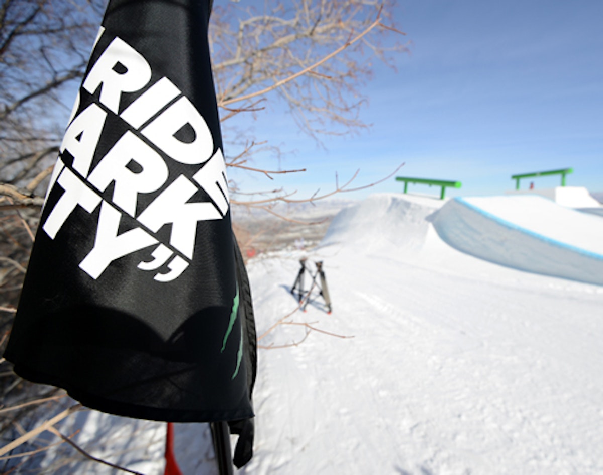 Get a first look at the Grand Prix slopestyle course, Park City Mountain Resort