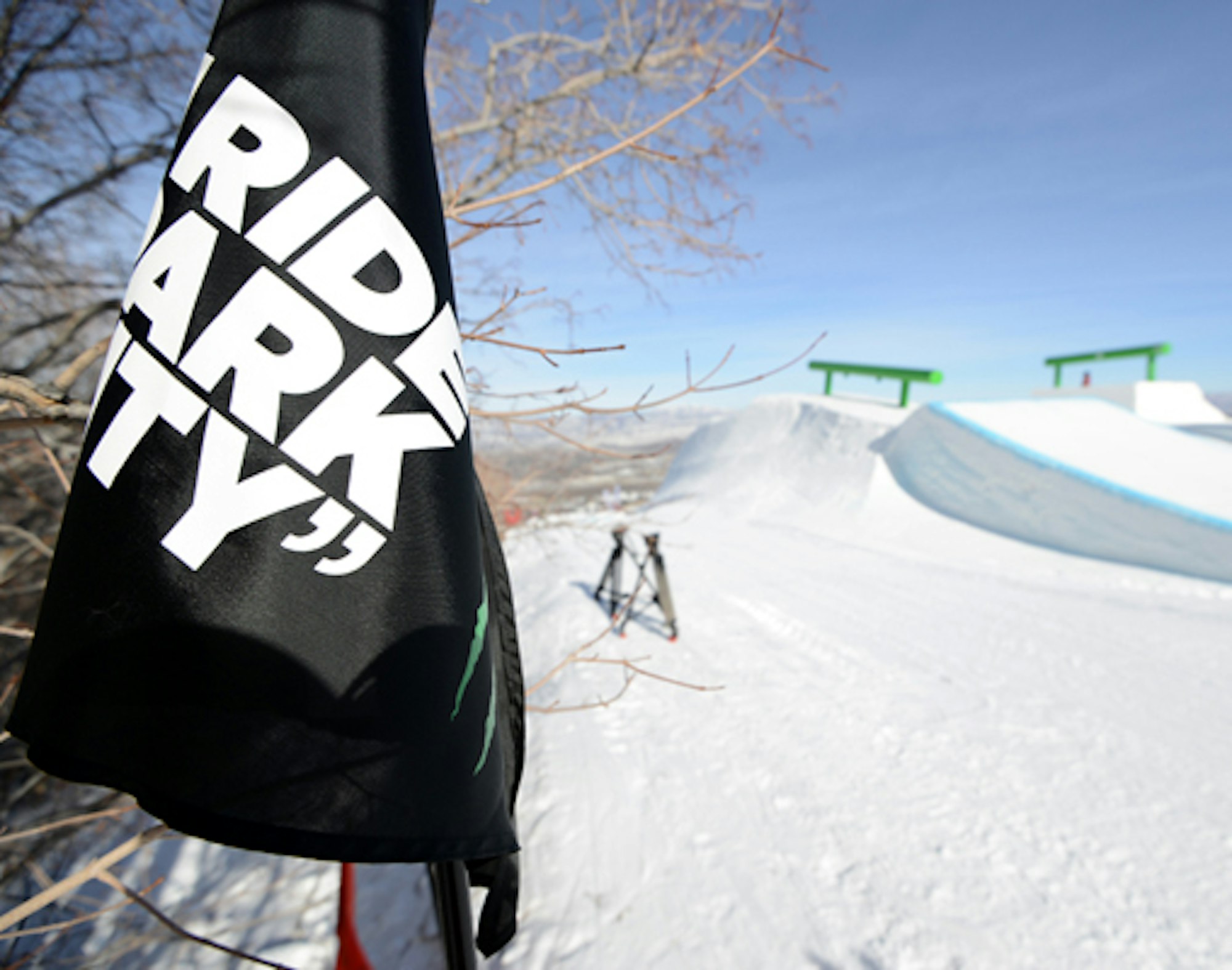 Get a first look at the Grand Prix slopestyle course, Park City Mountain Resort
