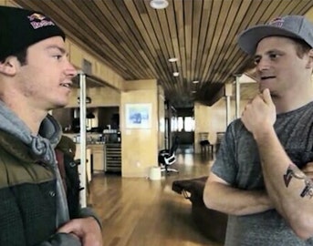 Sean Pettit "fans out" on Pat Moore and Travis Rice