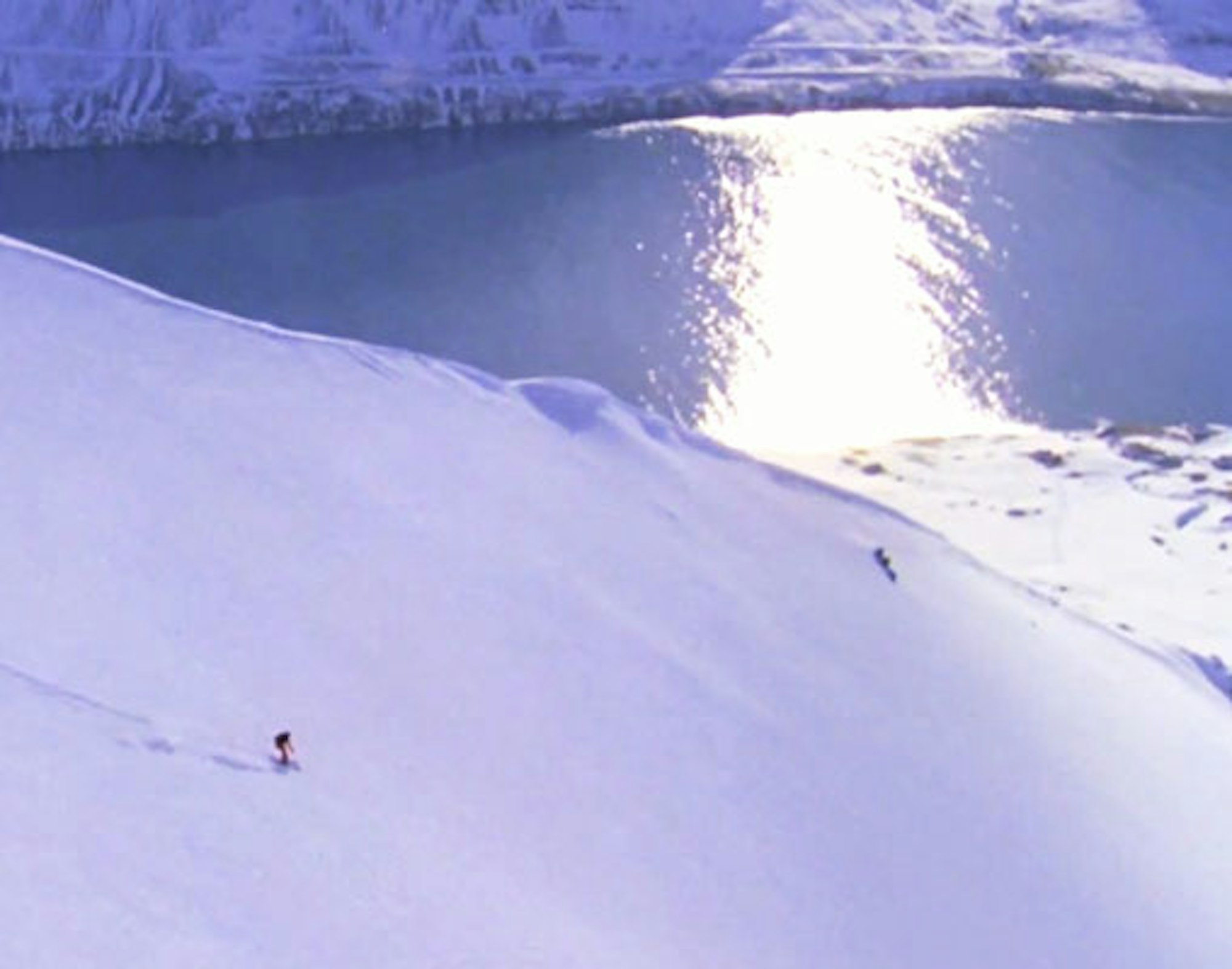 Sierra Quitquit makes it look easy in Northern Iceland