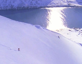 Sierra Quitquit makes it look easy in Northern Iceland