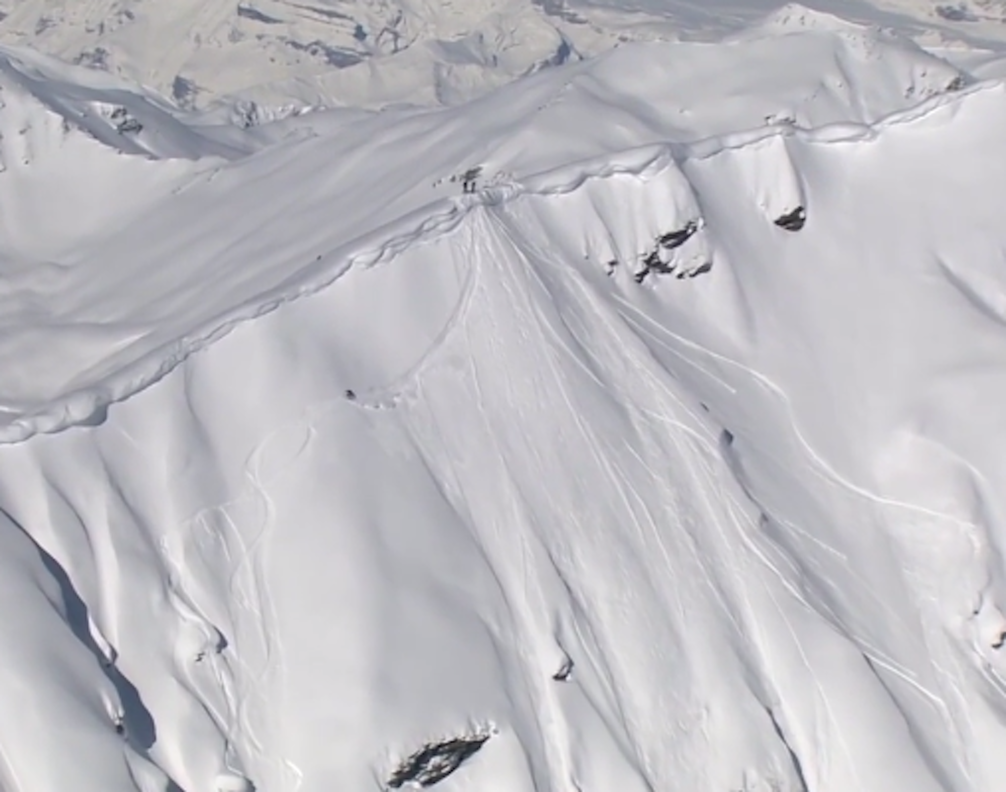 Swatch Skiers Cup riders arrive in snowy Zermatt