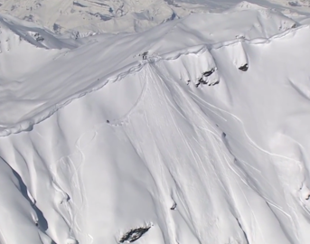 Swatch Skiers Cup riders arrive in snowy Zermatt