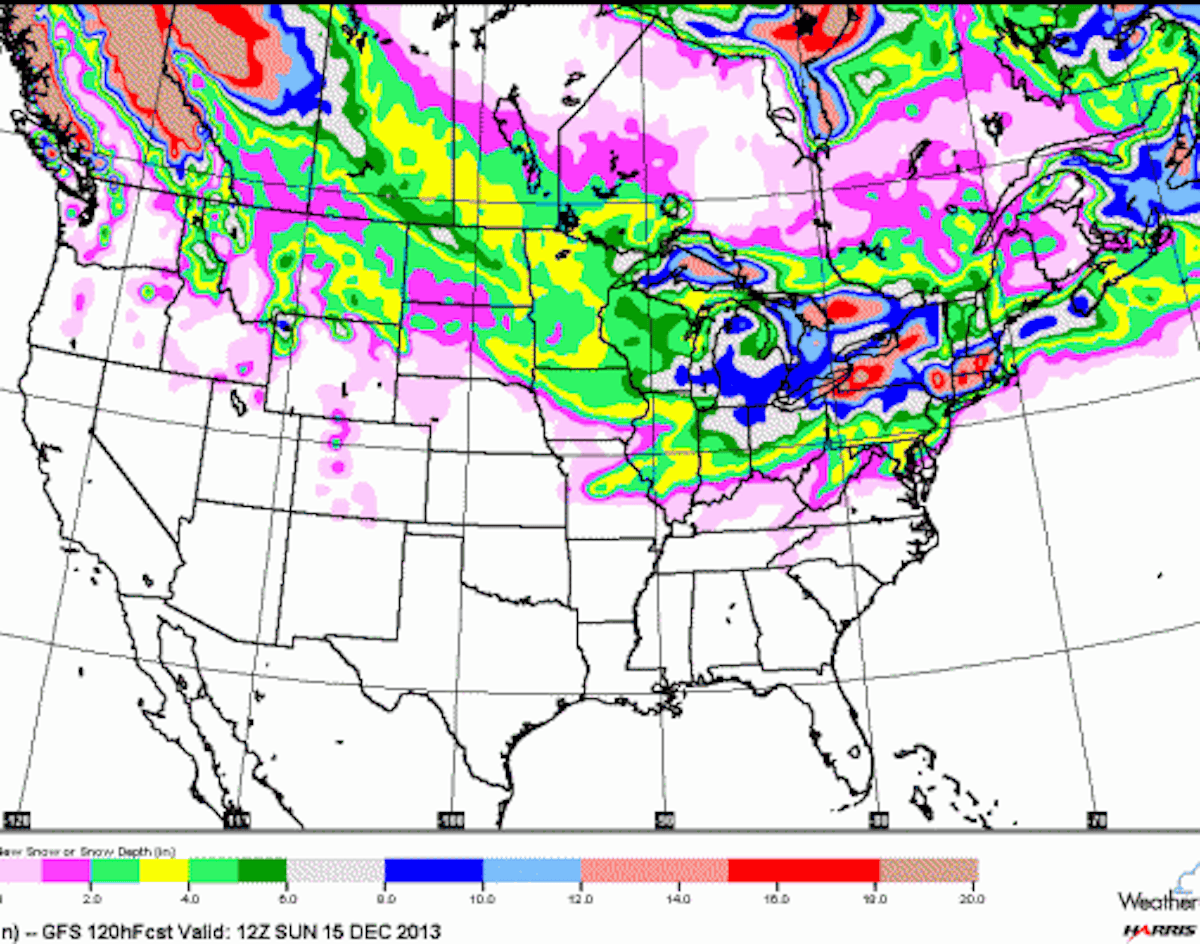 This Week's Weather Forecast: Pow chasers should head to Pacific Northwest, Northeast