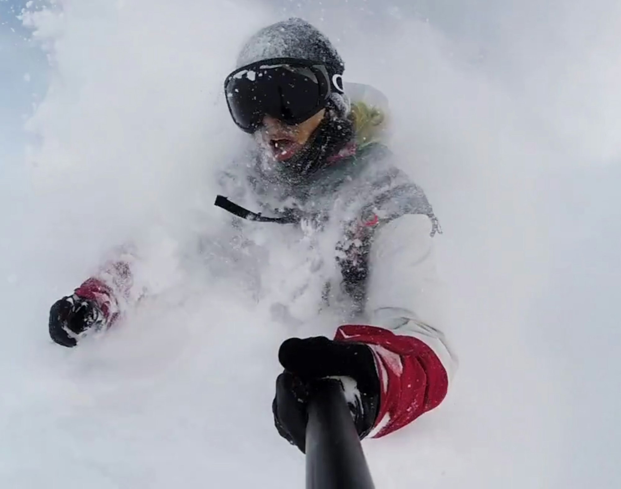Watch a minute of Engelberg powder skiing in new POV video from Jacob Wester
