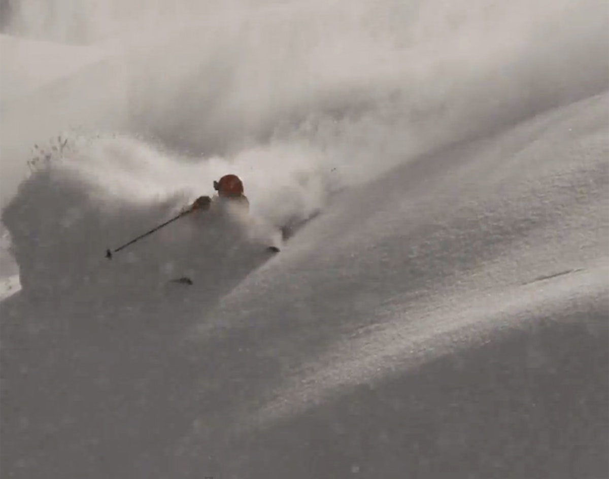 Razor edge spines, deep powder pillows are the theme in Sven Kueenle's self-edit