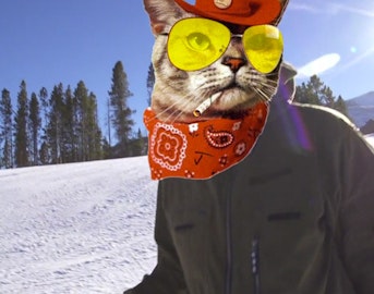 Giray Dadali shows off his J Skis for the first time