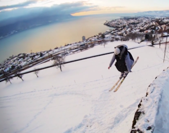European urban trickery and deep powder highlight Awone Films' "Je Vais Au Rêve"