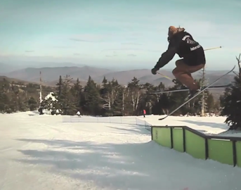 A mellow, bluebird Killington jib session in latest Weak, from Ian Compton