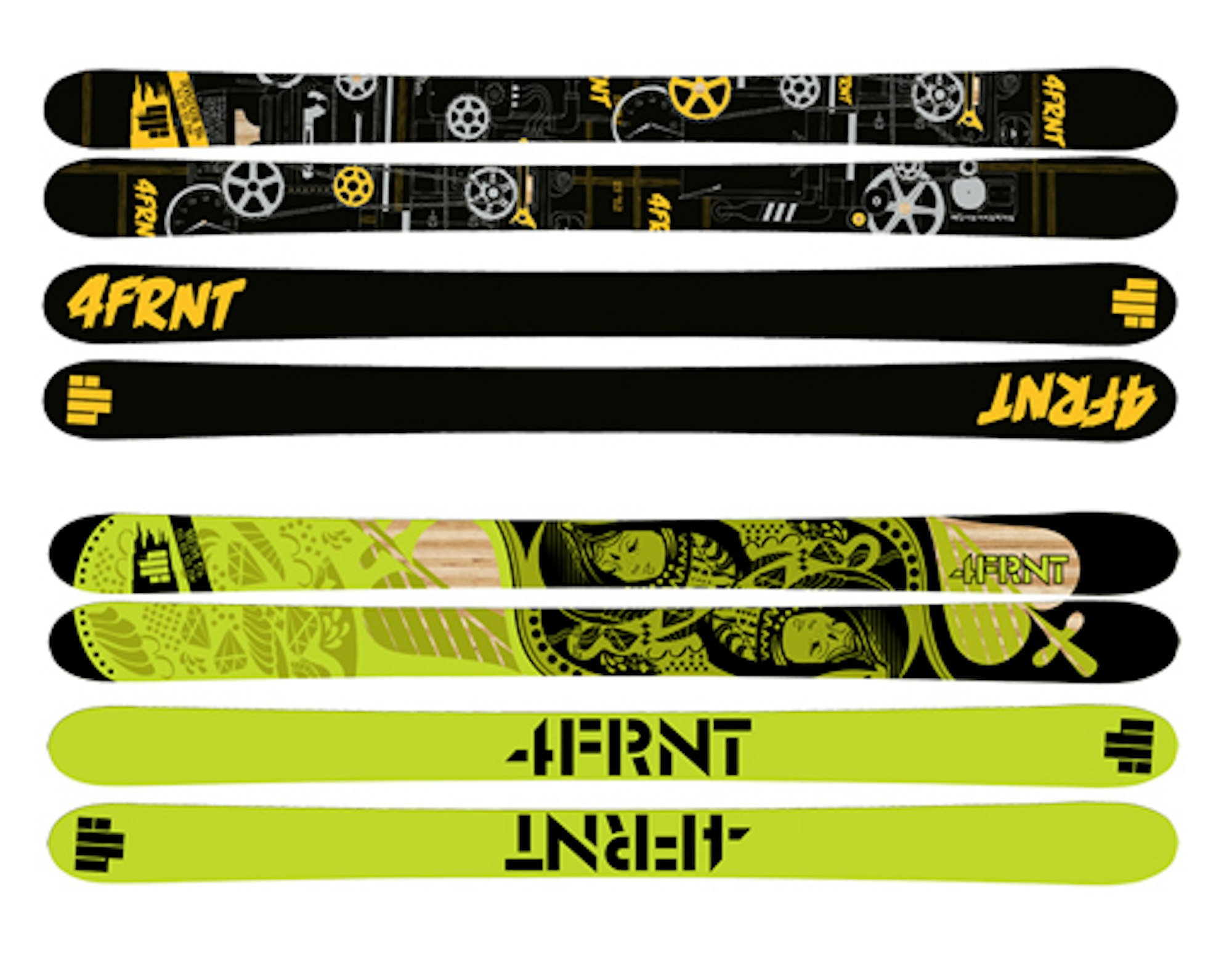 It's Friday, so we're giving away a pair of 4FRNT Skis