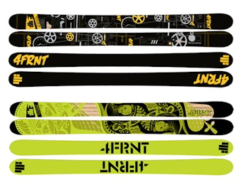 It's Friday, so we're giving away a pair of 4FRNT Skis