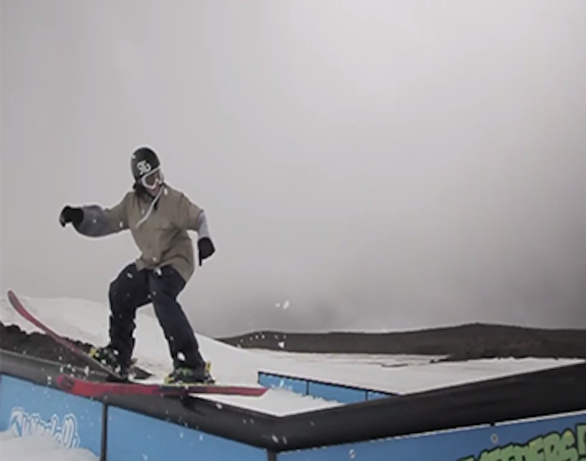 "Hood Leftovers," a Windells edit packed with greased rails, summer jumps from Evan Williams