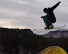 Tahoe jib scene is highlighted in Garrett Russell's 2013 edit "Rubberband Man"