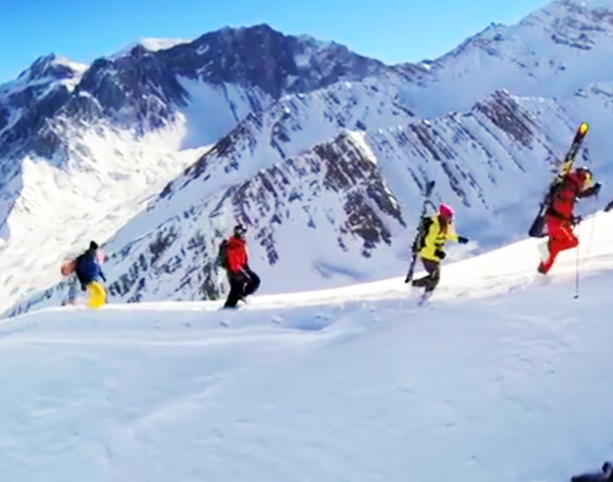 GoPro travels to the heart of the Andes Mountains with Lynsey Dyer and Chris Davenport