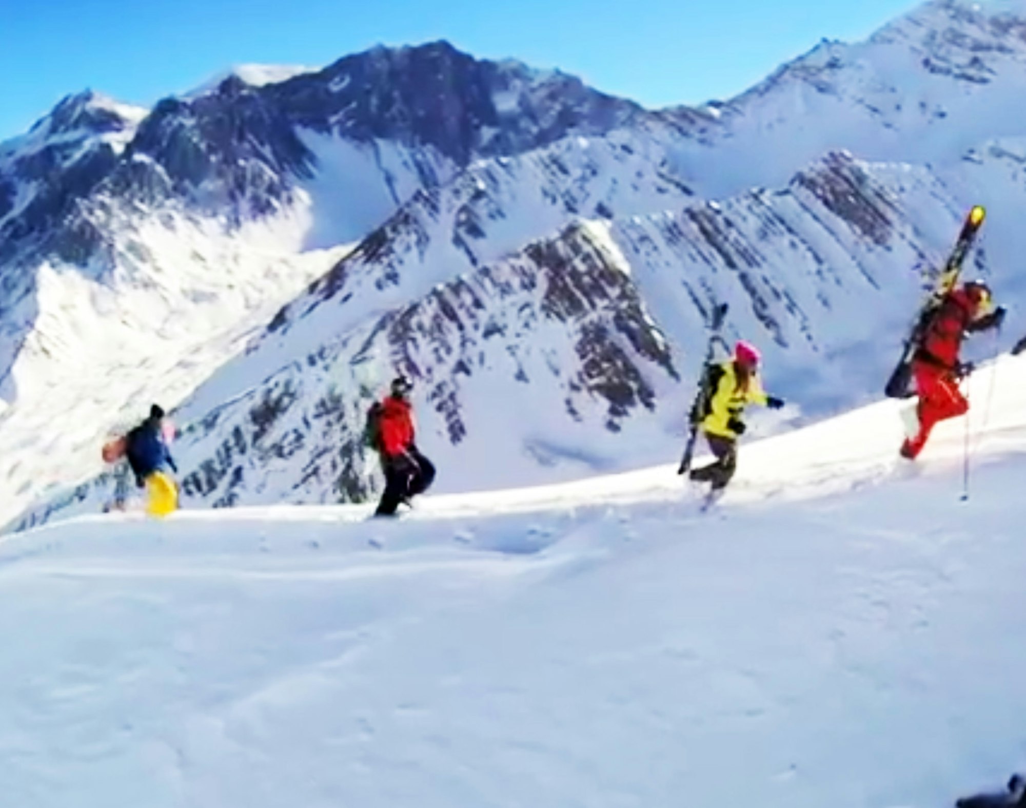 GoPro travels to the heart of the Andes Mountains with Lynsey Dyer and Chris Davenport
