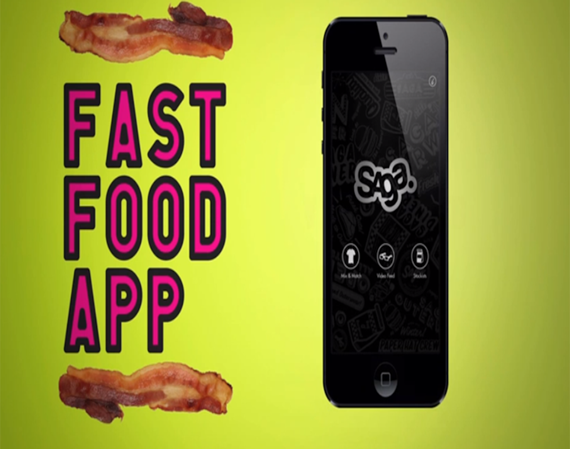 Saga Outerwear aims to increase social interaction with Fast Food App