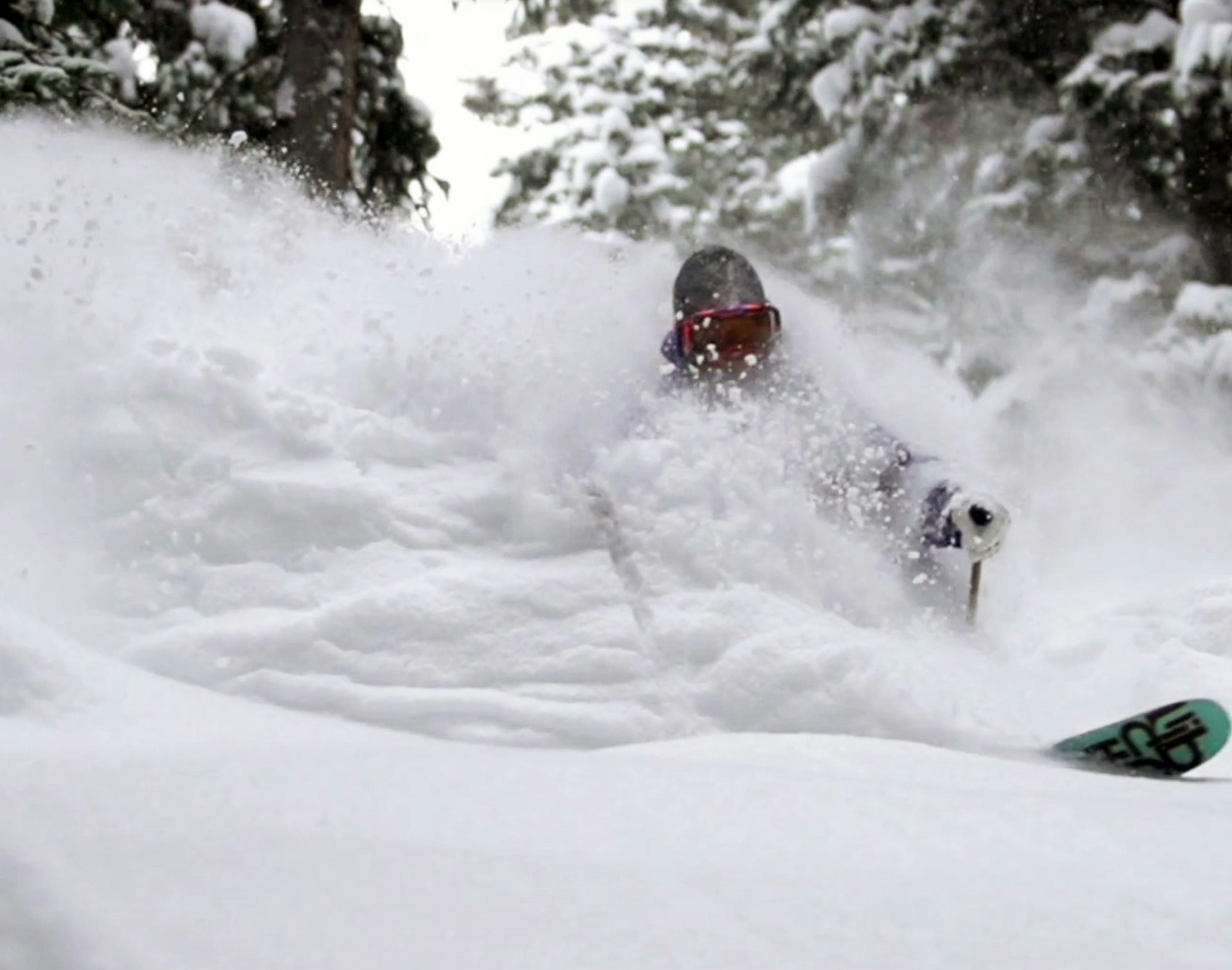 Simon Dawes Blondel encounters bottomless powder skiing in Telluride, Colorado