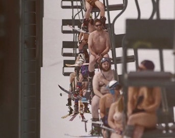 MMWUC: Naked "Valhalla" shredding and the amazing Gymkhana tribute