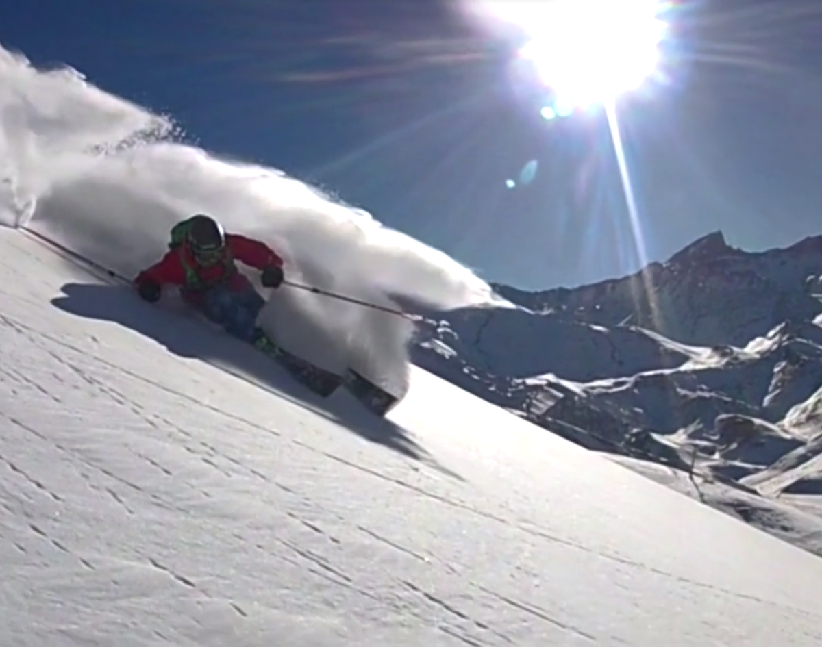 Schmearing powder turns all over Las Leñas in "Austral Winter, Part II"
