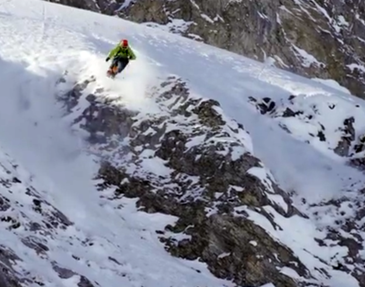 Laurent Jamet explores the progression of big-mountain skiing in "Rise"