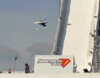 One trick from Candide Thovex at last week's Freestyle.ch