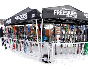 Click, Jump, Jib, Repeat: Our testers put 2014's best park skis through the wringer at Breck