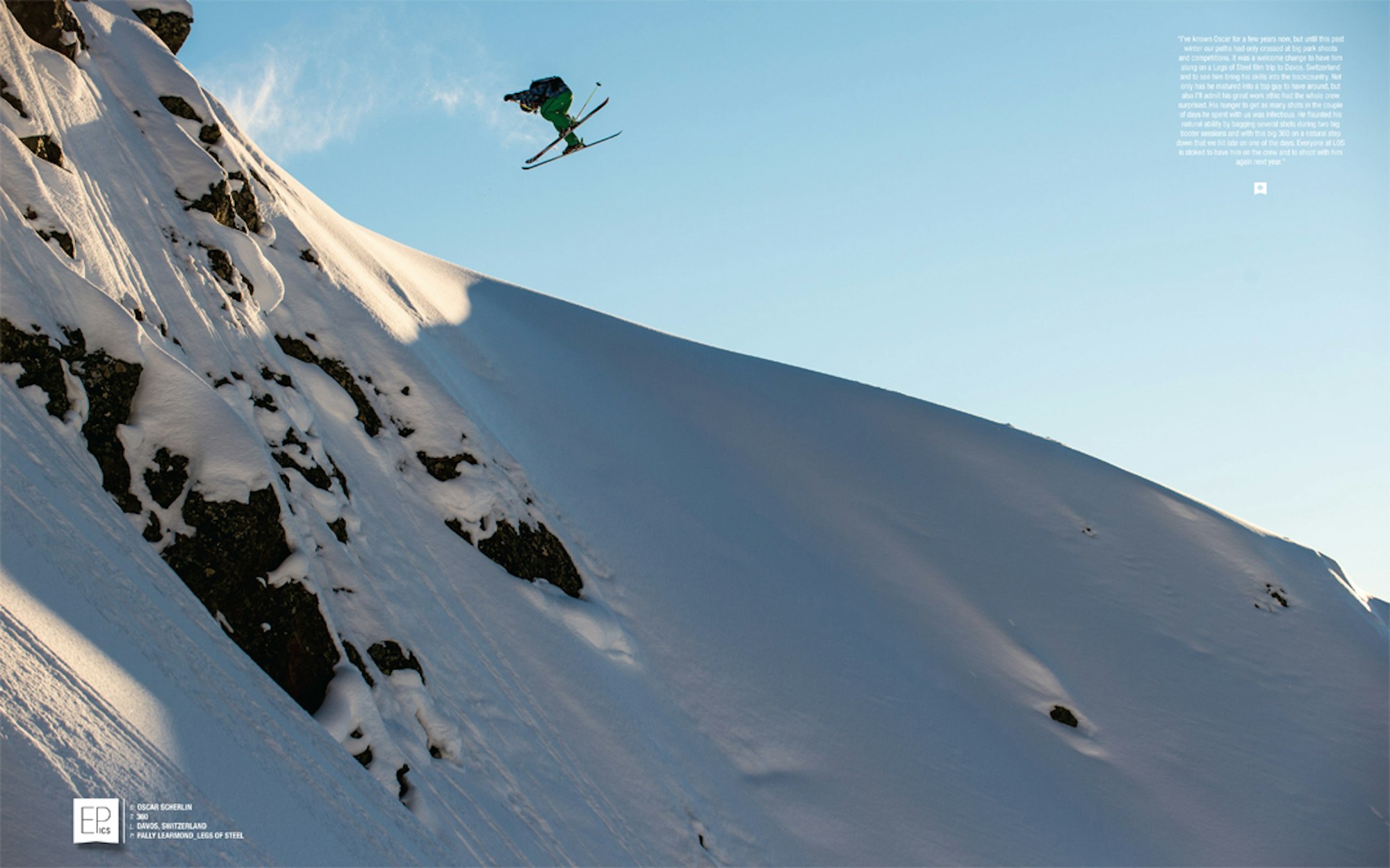 See 7 banger photos from the October issue of Freeskier