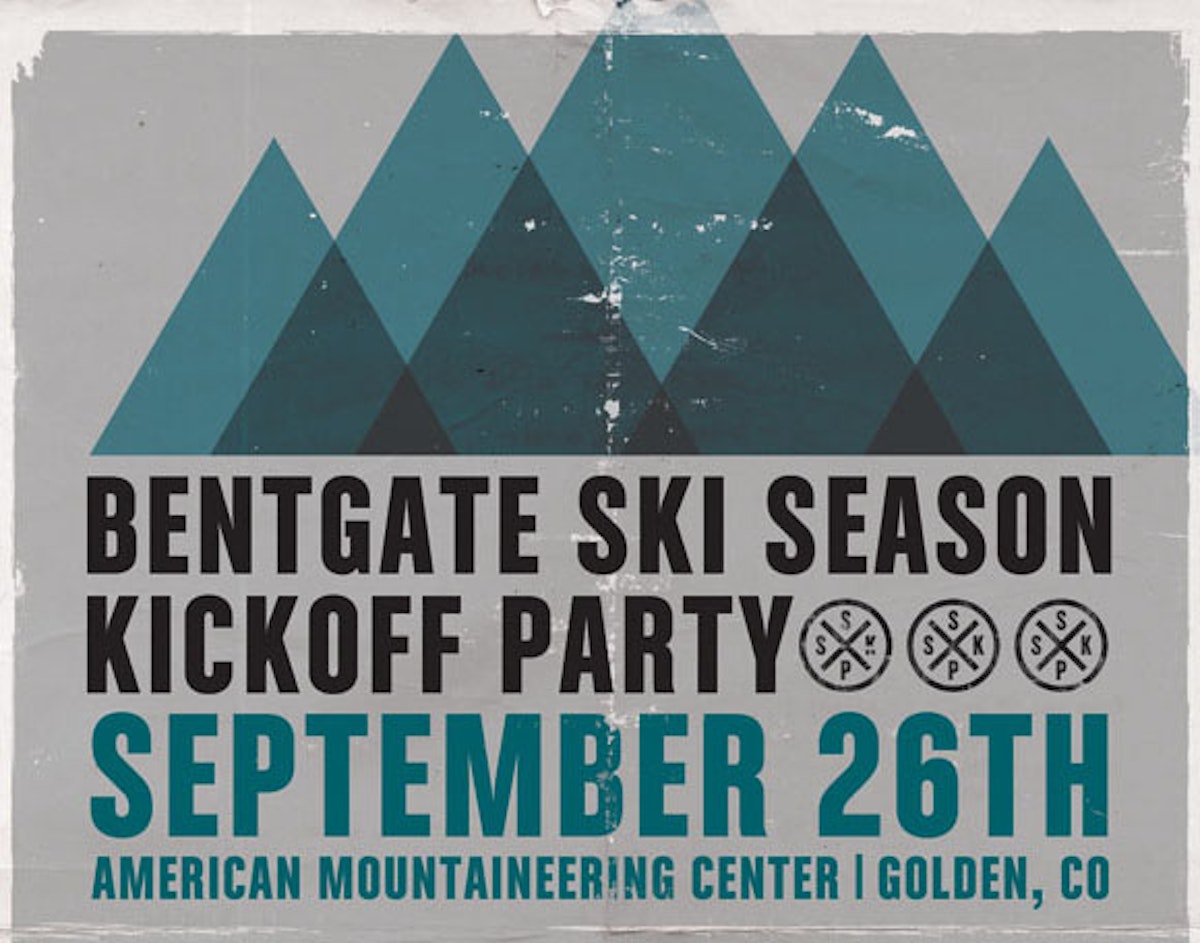 Join Bentgate September 26 for its Ski Season Kickoff Party in Golden, CO