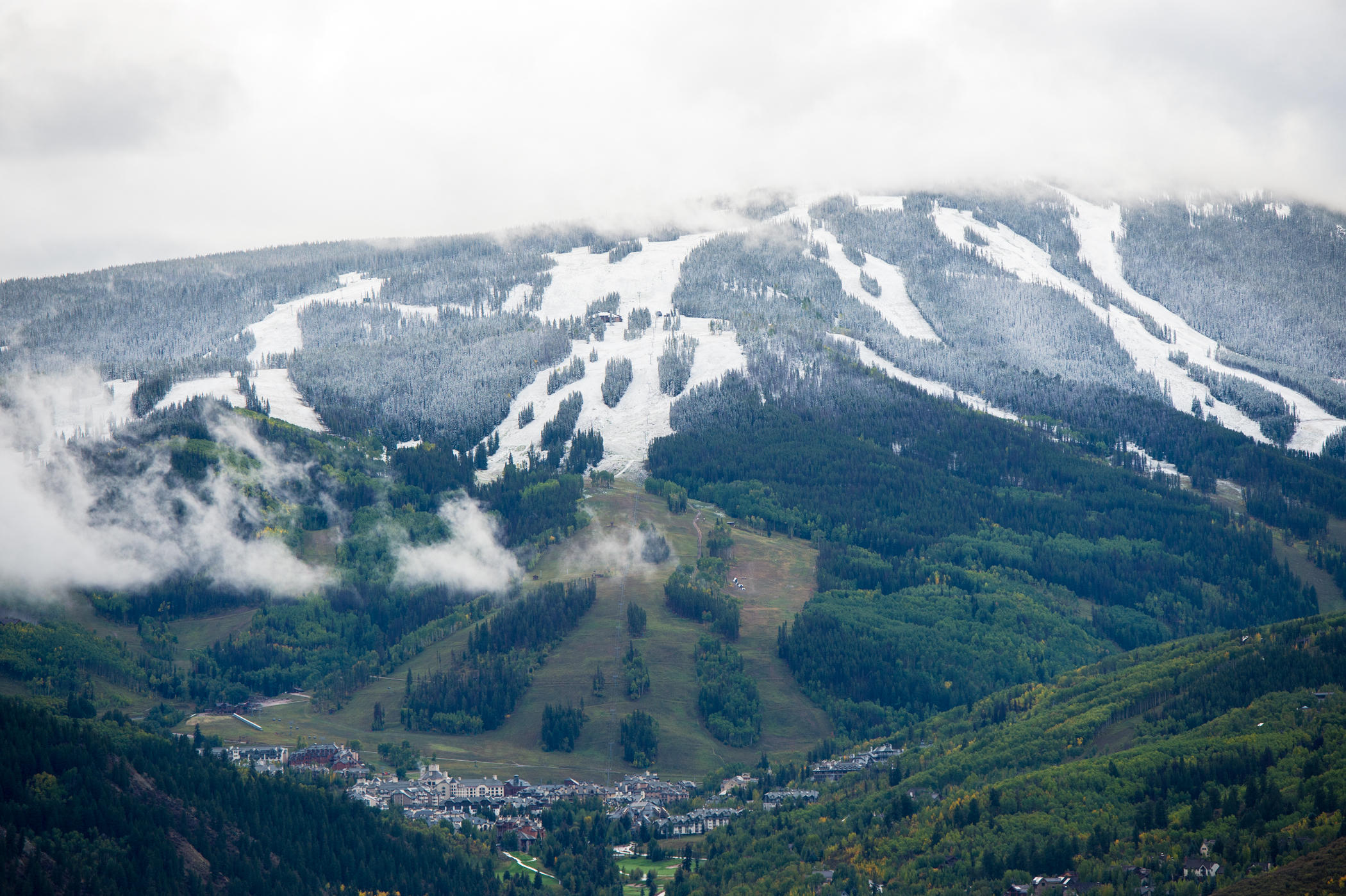 See the ski resorts' photos from Colorado's first snowfall