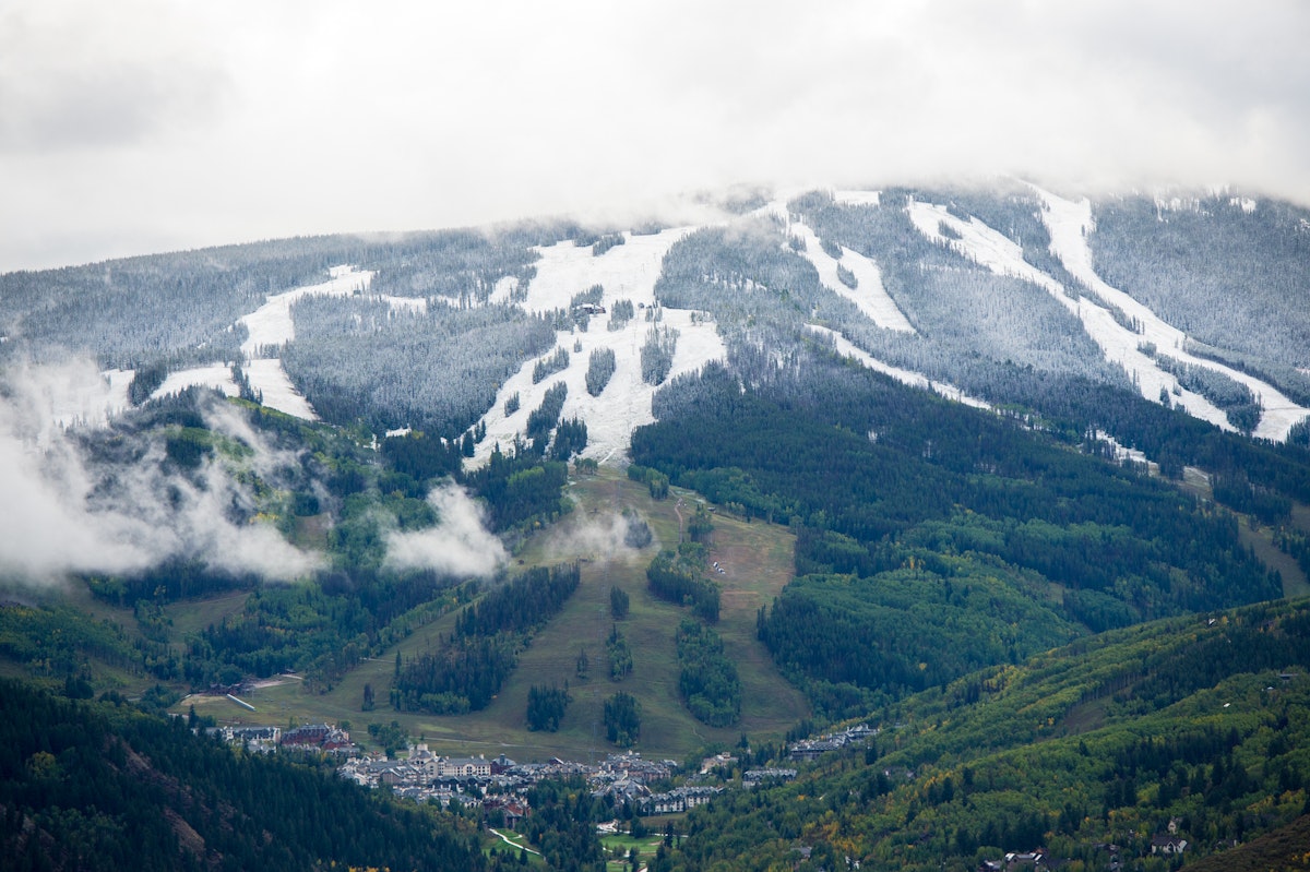 See the ski resorts' photos from Colorado's first snowfall
