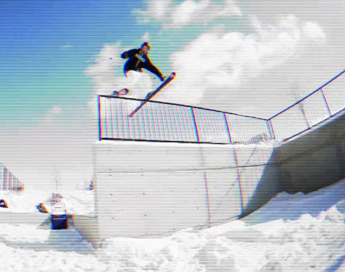 Mack Jones shows off street skiing bangers and hot new training technique