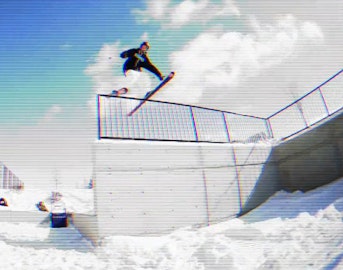 Mack Jones shows off street skiing bangers and hot new training technique